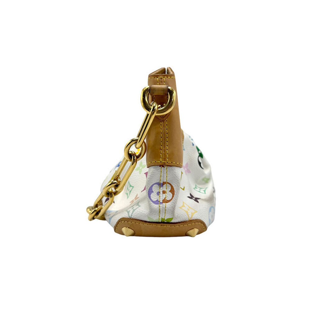 Louis Vuitton Monogram Multicolor Bron Handbag White Judy Multicolore